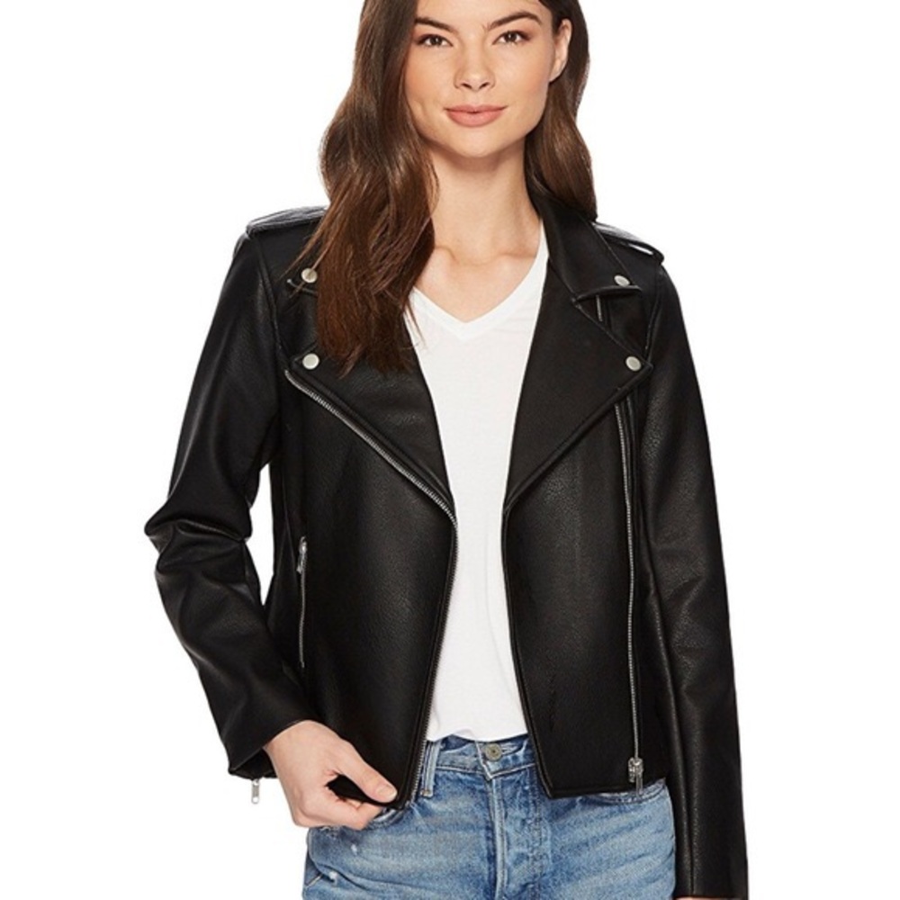 BB Dakota Amelie Vegan Leather Jacket